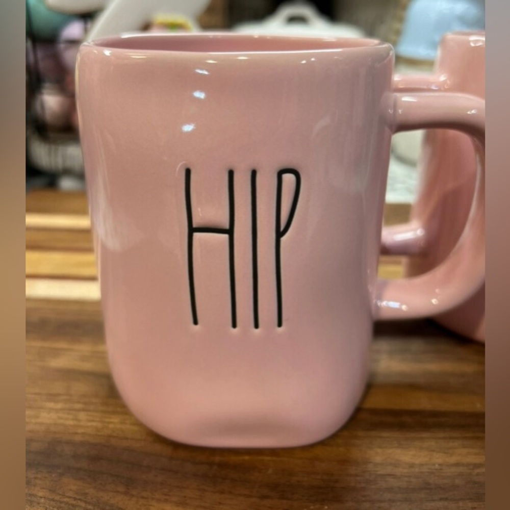 Rae dunn double sided mug